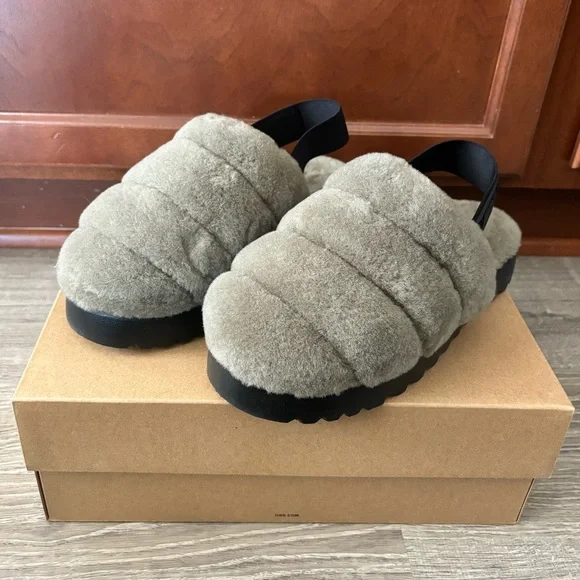 UGG | Shoes | Ugg Super Fluff Slipper Brand New Size 8 | Poshmark
